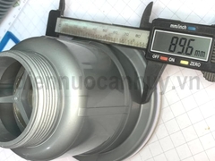 Xi phông chậu rửa bát 2 hố 1 chống tràn lỗ chậu 90 ống to đúc liền 55mm