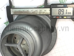 Xi phông chậu rửa bát 2 hố 2 chống tràn lỗ chậu 90 ống to đúc liền 51mm