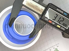 Xi phông ruột gà nhựa trắng rửa mặt lavabo
