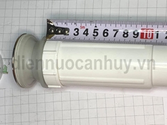 Xi phông ruột gà nhựa trắng rửa mặt lavabo