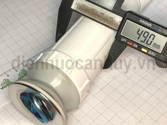 Xi phông ruột gà nhựa trắng rửa mặt lavabo