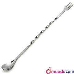 Thìa pha chế cocktail barspoons inox 32cm