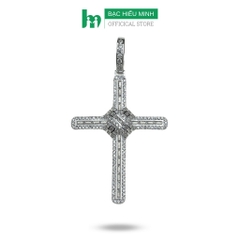 Mặt Dây Chuyền Nam Bạc 925 Hình Thánh Giá Đính Đá Bạc Hiểu Minh MDN484