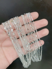 Dây chuyền trẻ em bạc ta nguyên chất S99 tốt cho sức khỏe của bé DTE