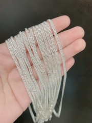 Dây chuyền trẻ em bạc ta nguyên chất S99 tốt cho sức khỏe của bé DTE