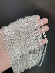 Dây chuyền trẻ em bạc ta nguyên chất S99 tốt cho sức khỏe của bé DTE