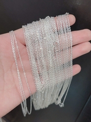 Dây chuyền trẻ em bạc ta nguyên chất S99 tốt cho sức khỏe của bé DTE