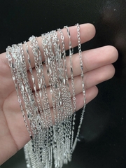 Dây chuyền trẻ em bạc ta nguyên chất S99 tốt cho sức khỏe của bé DTE