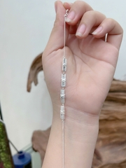 Lắc tay nữ bạc ý xinh xắn và nhẹ nhàngBẠC HIỂU MINH LTUTH55HB