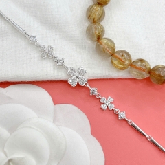 Lắc tay chân trẻ em bạc ta nguyên chất S99 charm BẠC HIỂU MINH LTECN58