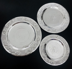 Hàng thủ công mỹ nghệ khay - đĩa BẠC HIỂU MINH HTC