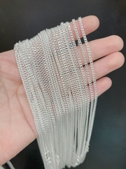 Dây chuyền trẻ em bạc ta nguyên chất S99 tốt cho sức khỏe của bé DTE