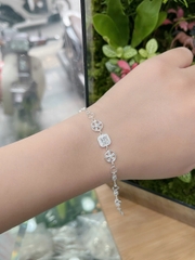 Lắc tay nữ bạc ý xinh xắn và nhẹ nhàngBẠC HIỂU MINH LTUTH55HB
