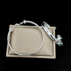 Lắc tay kiềng tay nữ hàng đặt BẠC HIỂU MINH LTU