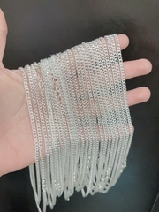 Dây chuyền trẻ em bạc ta nguyên chất S99 tốt cho sức khỏe của bé DTE