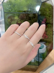 Nhẫn nữ bạc ta size nhẫn theo yêu cầu bảo hành vĩnh viễn (TH55HB)