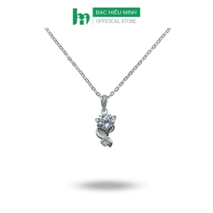 Dây Chuyền Bạc Nữ Mặt Hồ Ly Đính Đá BẠC HIỂU MINH DMD548