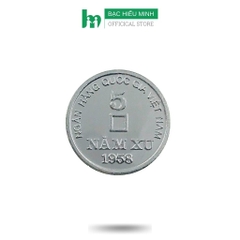 Đồng Bạc Đánh Cảm Cạo Gió Đồng 5 Xu Bạc Ta Nguyên Chất S99 BẠC HIỂU MINH XDG9