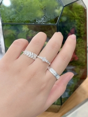 Nhẫn nữ bạc ta size nhẫn theo yêu cầu bảo hành vĩnh viễn (TH55HB)