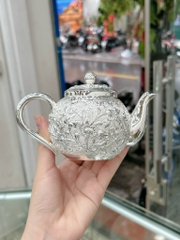 Hàng thủ công mỹ nghệ ấm BẠC HIỂU MINH HTC