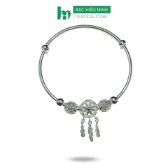Vòng Tay, Lắc Tay Bạc Ta S99 Charm Deamcatcher Free Size  Chính Hãng Bạc Hiểu Minh LTU589