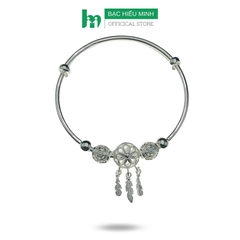 Vòng Tay, Lắc Tay Bạc Ta Charm Deamcatcher Free Size  Chính Hãng Bạc Hiểu Minh LTU589