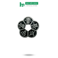 Đồng Bạc Đánh Cảm Cạo Gió Hoa Mai Loại Nhỏ Bạc Ta Nguyên Chất S99 BẠC HIỂU MINH XDG30