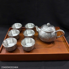Hàng thủ công mỹ nghệ bộ ấm ché trà BẠC HIỂU MINH HTC