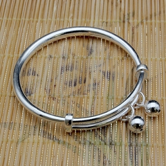 Lắc Tay Lắc Chân Bé Yêu Dạng Kiềng Chuông Nhỏ - BẠC HIỂU MINH LTE013S