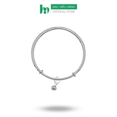 Lắc Tay Lắc Chân Bạc Ta Nguyên Chất S99 Cho Bé Mix Chuông Xinh Dạng Kiềng Chuông Xinh Bạc Hiểu Minh LTE012