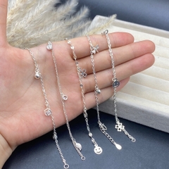 Lắc Chân Bạc Ta Mix Charm BẠC HIỂU MINH LC246