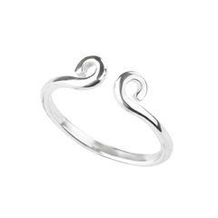 Nhẫn Nữ BẠC HIỂU MINH NU381 - Hình Kim Cô