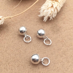 Charm kiểu lục lạc chuông kêu leng keng BẠC HIỂU MINH CHARM001