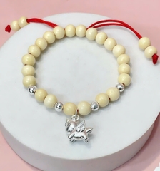 Lắc tay lắc chân vòng dâu tằm Mix hình Ngựa, tuổi Ngọ BẠC HIỂU MINH LTE578