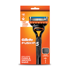 Gillette Fusion5 Razor Set (1 Handle + 1 Cartridge + 1 Blade Protector)