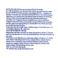 Bột giặt Ariel Matic hương Downy đam mê