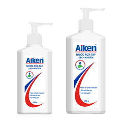 Nước rửa tay sạch khuẩn Aiken