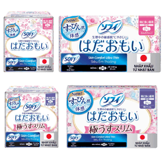 Băng Vệ Sinh Sofy Skin Comfort Siêu Mỏng Cánh