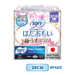 Băng Vệ Sinh Sofy Skin Comfort Siêu Mỏng Cánh