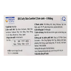 Băng Vệ Sinh Sofy Skin Comfort Siêu Mỏng Cánh