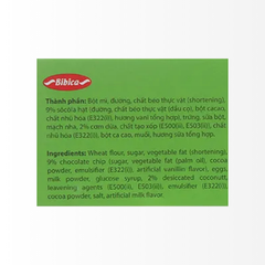 Bánh Goody Chip Socola Dừa Bibica