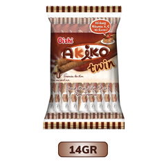 Snack que nhân vị kem Tiramisu Oishi Akiko gói 140g