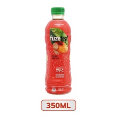Trà đào và hạt chia FuzeTea 350ML/450ML/1L