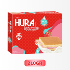Bánh Bông Lan Kem Hura Hương Dâu
