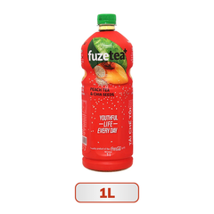 Trà đào và hạt chia FuzeTea 350ML/450ML/1L