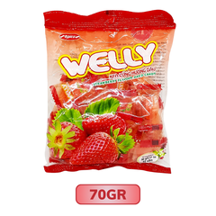 Kẹo cứng Welly Hương Dâu