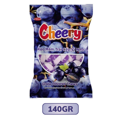 Kẹo mềm Cherry trái cây vị nho
