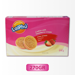 Bánh Cookies Lai Phú Kem Dâu