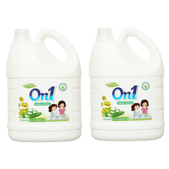 Nước rửa chén On1 tinh chất Kiwi và Nha đam sạch bóng vết dầu mỡ