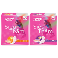 BĂNG VỆ SINH DIANA SIÊU THẤM KHÔ THOÁNG VITAMIN E